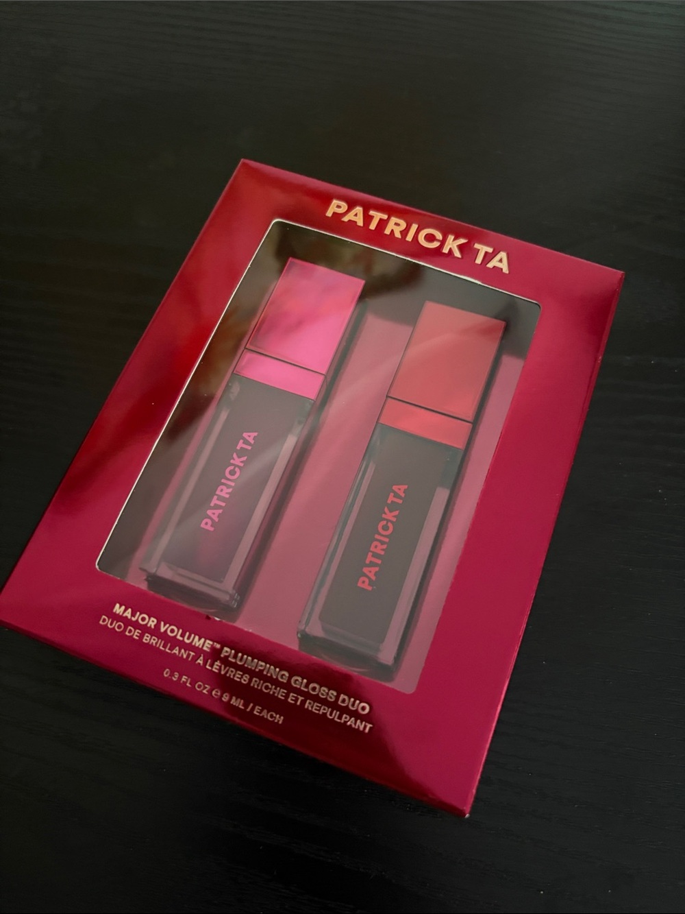 PATRICK TA Major Volume Plumping Lip Gloss Duo - NWOT